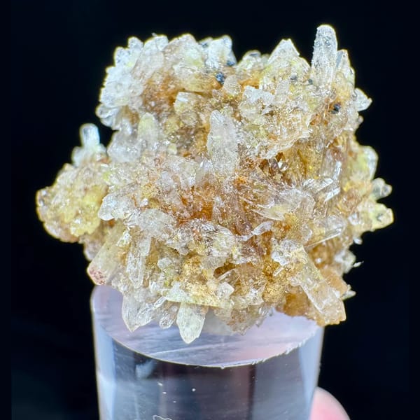 Yellow Creedite Flower Ball Guizhou 3.0 cm — alternate view