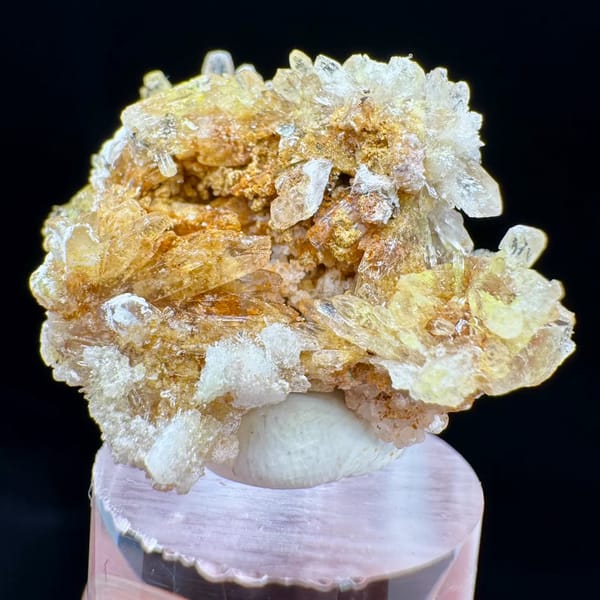 Yellow Creedite Flower Ball Guizhou 3.0 cm — alternate view