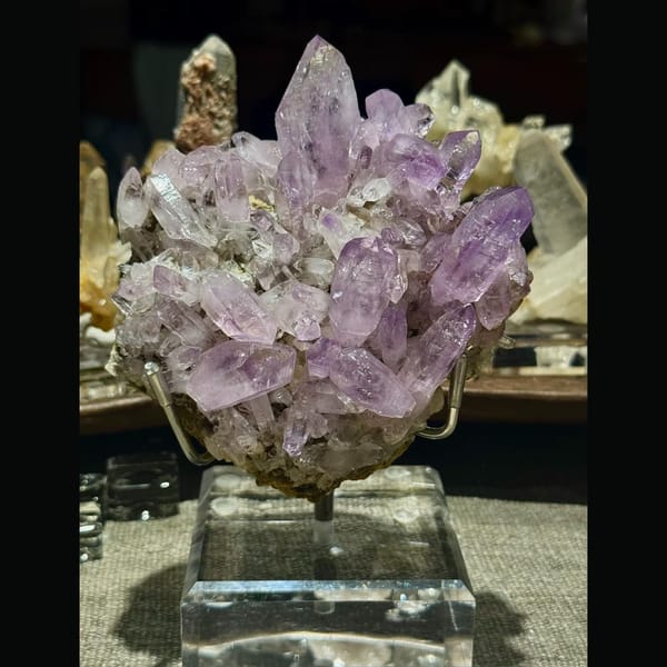 Cruz Quartz Cluster Mexico 442.6 g — complete view