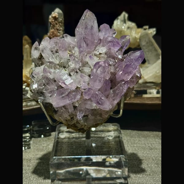Cruz Quartz Cluster Mexico 442.6 g — detail view