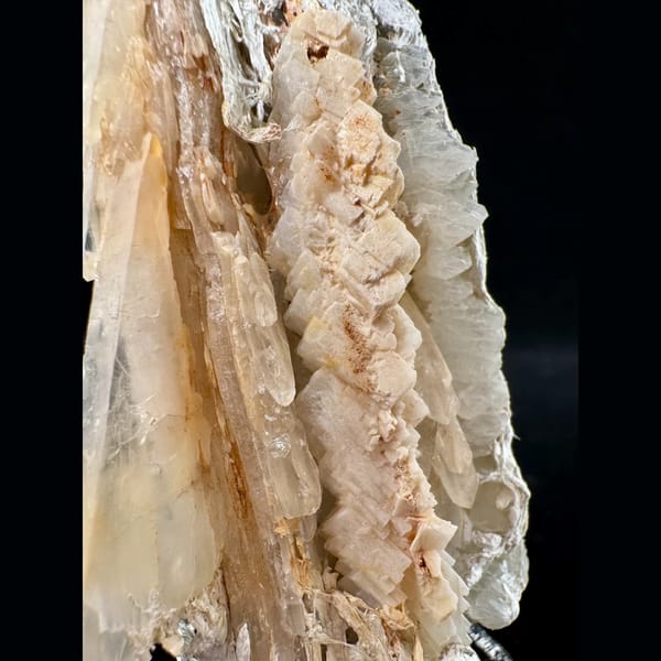 White Bladed Quartz with Fine Inclusions 10.0 cm — alternate view