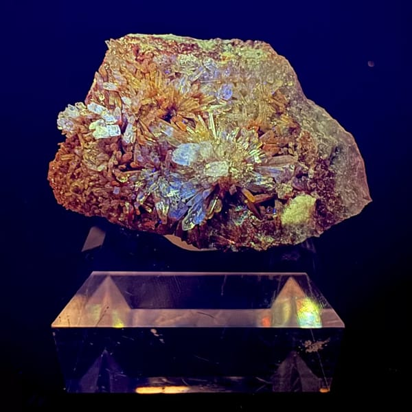 Orange-Yellow Creedite Sprays 4.0 cm — alternate view