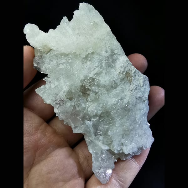 Large plate of apophyllite crystals — alternate view
