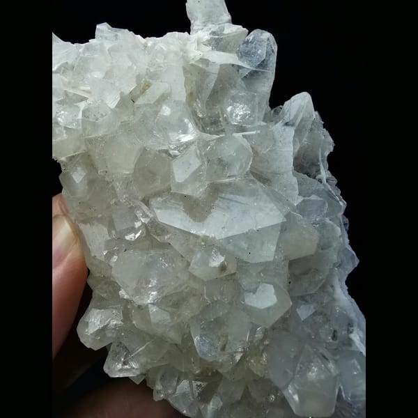 Large plate of apophyllite crystals — alternate view