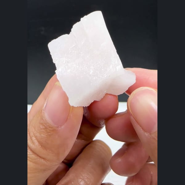 Pale Pink Dolomite Crystal Yaogangxian 3.2 cm — alternate view