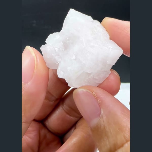 Pale Pink Dolomite Crystal Yaogangxian 3.2 cm — alternate view
