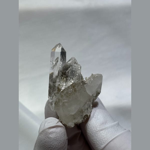 Etched Quartz with Mica Xuebaoding 4.2 cm — alternate view