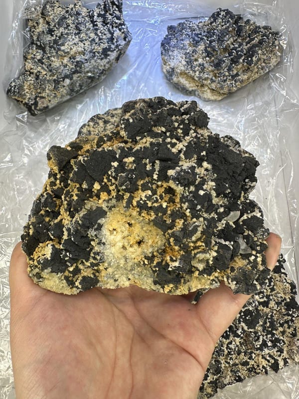 Five-Piece Chalcopyrite Lot, full specimen