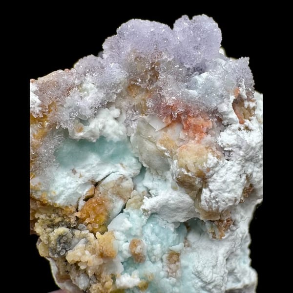 Natural creedite crystals, collector mineral specimen, photo 7 of 8