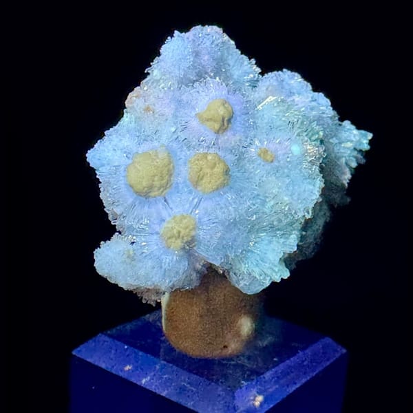 Natural creedite crystal cluster from Guizhou, collector mineral specimen, photo 7 of 8