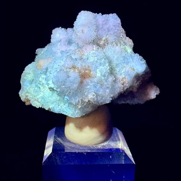 Raw creedite crystal cluster from Guizhou, mineral specimen, photo 8 of 8