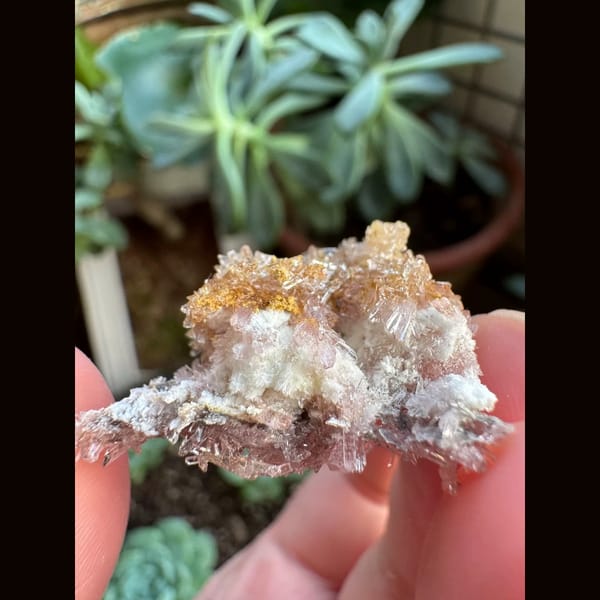Creedite crystals, raw mineral specimen for collectors, photo 2 of 6