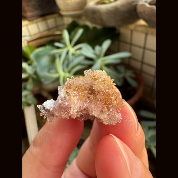 Creedite specimen, natural raw crystal, photo 6 of 6