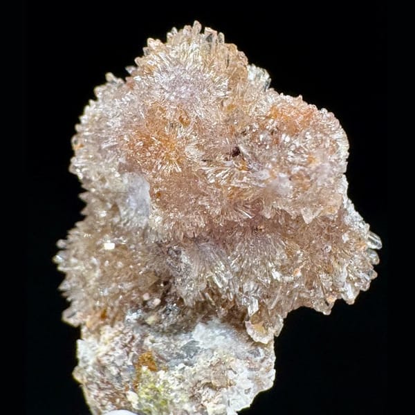 Flower cluster of cream creedite, one-of-a-kind specimen, photo 3 of 5
