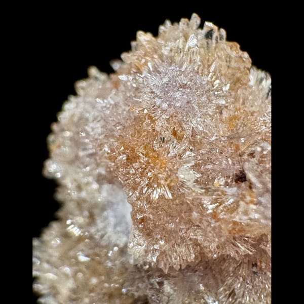 One-of-a-kind cream creedite crystal specimen, photo 4 of 5
