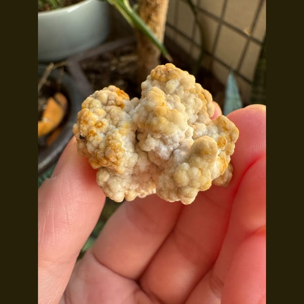 Gypsum popcorn aggregate from Guizhou, raw mineral specimen for collectors, photo 2 of 5