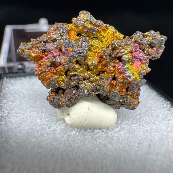 Iridescent limonite specimen, natural mineral specimen, photo 1 of 4