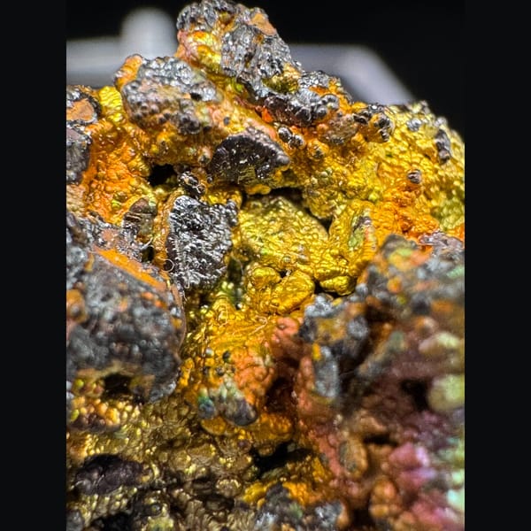 Specimen of iridescent limonite, one-of-a-kind specimen, photo 3 of 4