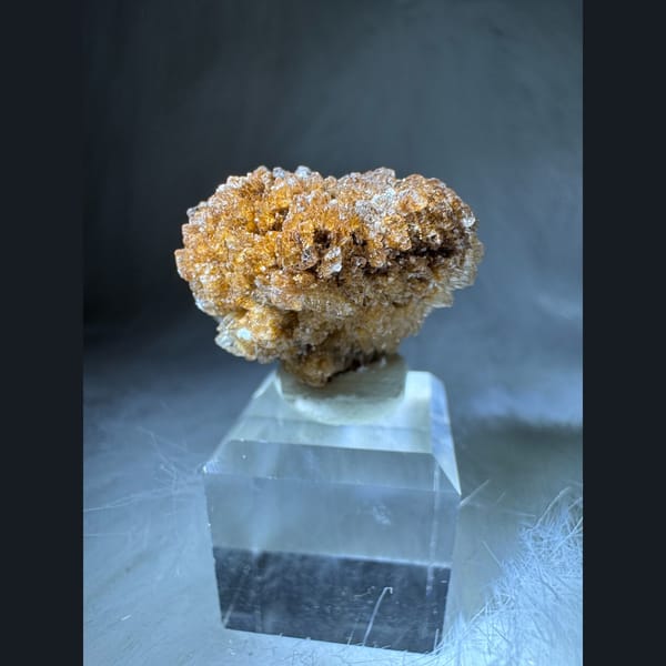 Creedite crystal cluster, 2.5 cm across, raw mineral specimen, photo 2 of 4