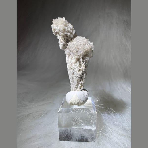 Creedite crystals, 4.5 cm across, raw mineral specimen, photo 2 of 4