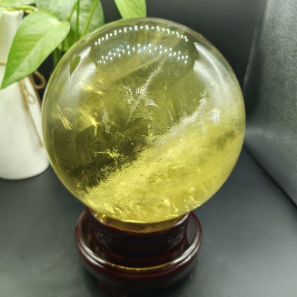 Golden zone and misty white zone meeting across the sphere