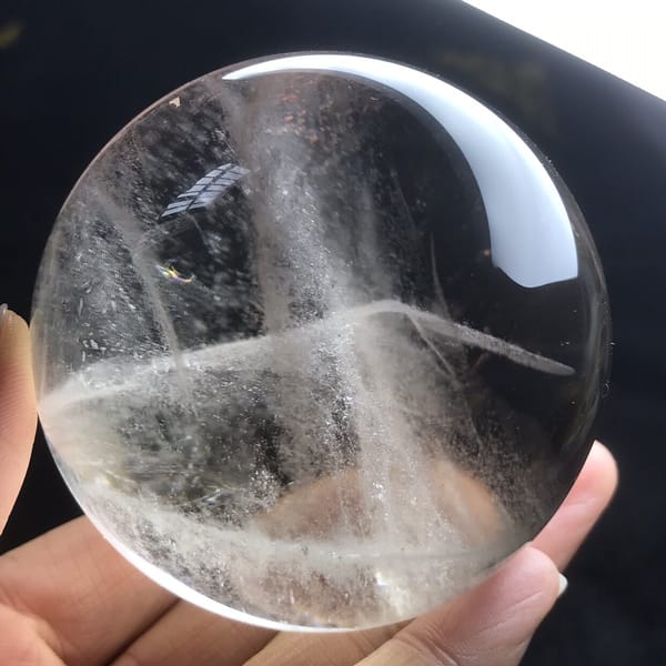 Misty veil intersection viewed from another side of the sphere