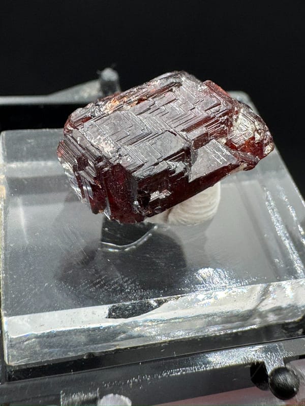 Garnet from Pakistan, individual mineral specimen view 5