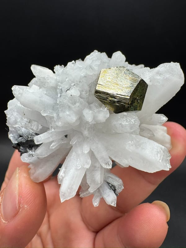 Pyrite from Myanmar, individual mineral specimen view 5