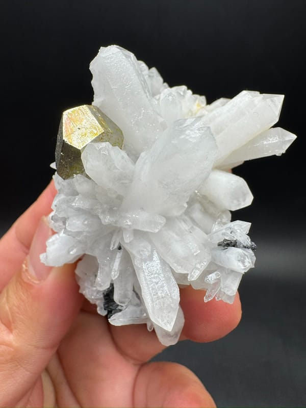 Pyrite from Myanmar, individual mineral specimen view 7