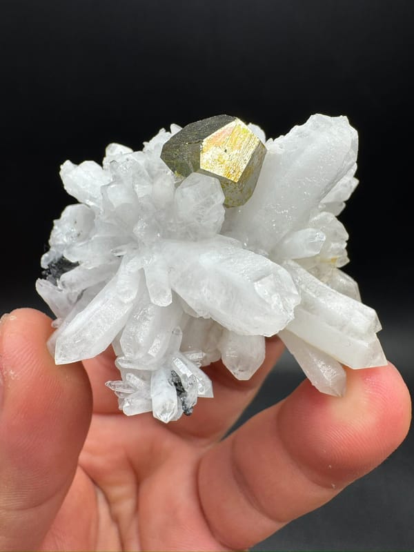 Pyrite from Myanmar, individual mineral specimen view 8