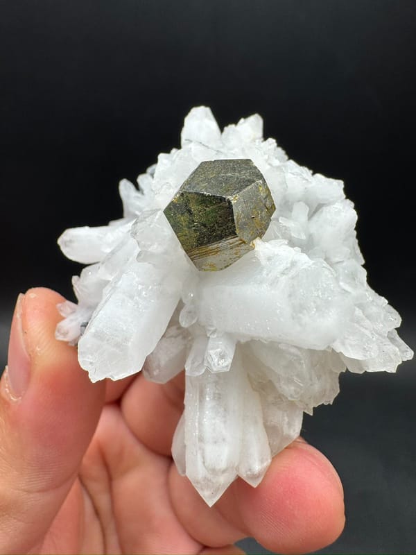 Pyrite from Myanmar, individual mineral specimen view 9
