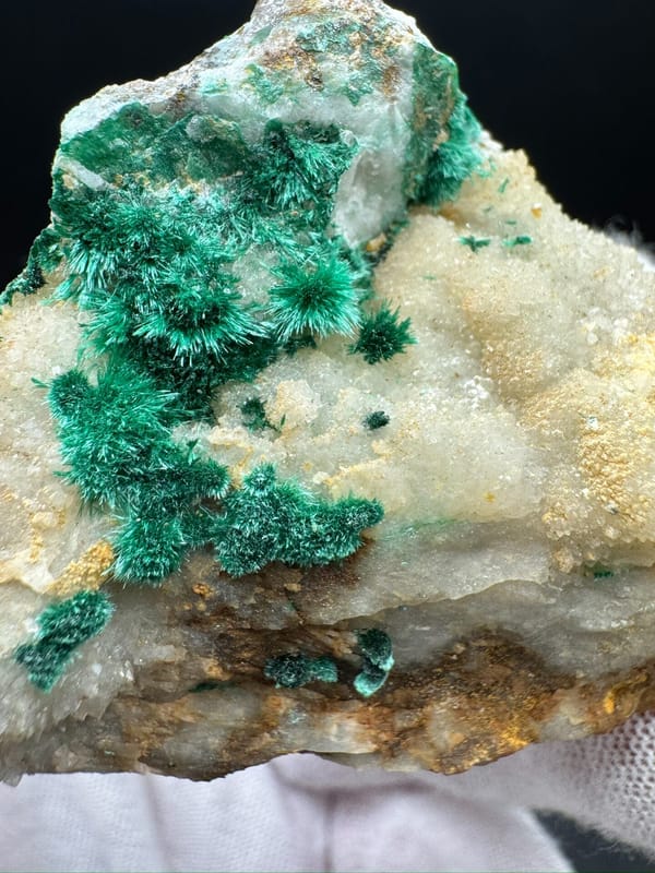 Malachite from Guizhou, China, individual mineral specimen view 6
