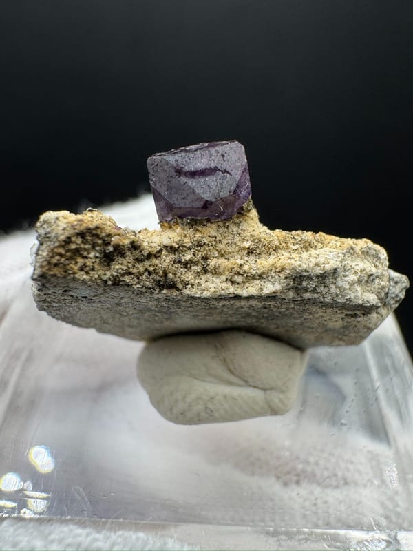 Fluorite from Fujian, China, individual mineral specimen view 6