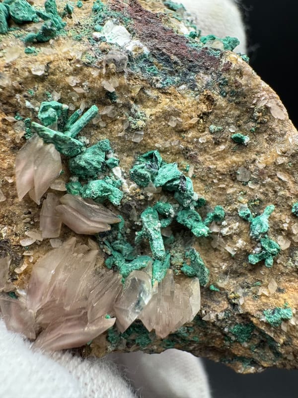 Malachite from Anhui, China, individual mineral specimen view 2