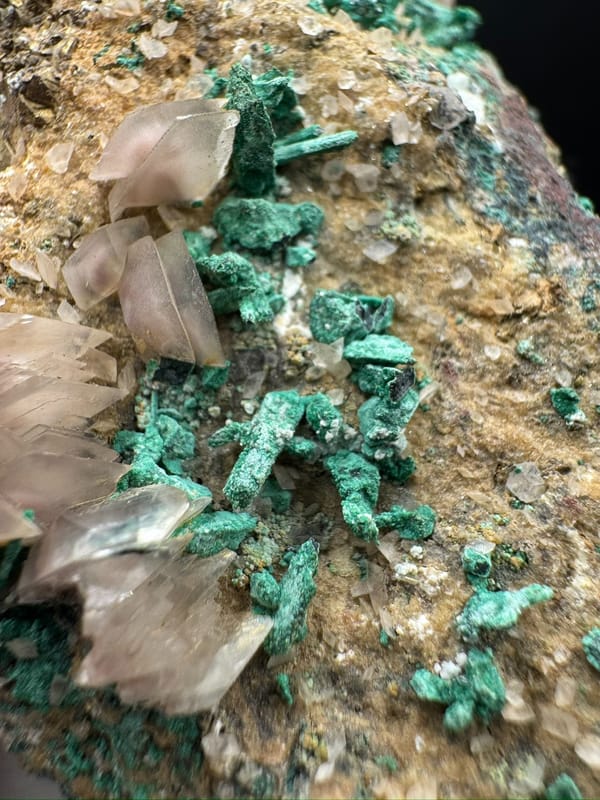 Malachite from Anhui, China, individual mineral specimen view 4
