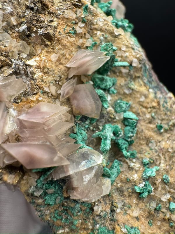 Malachite from Anhui, China, individual mineral specimen view 5