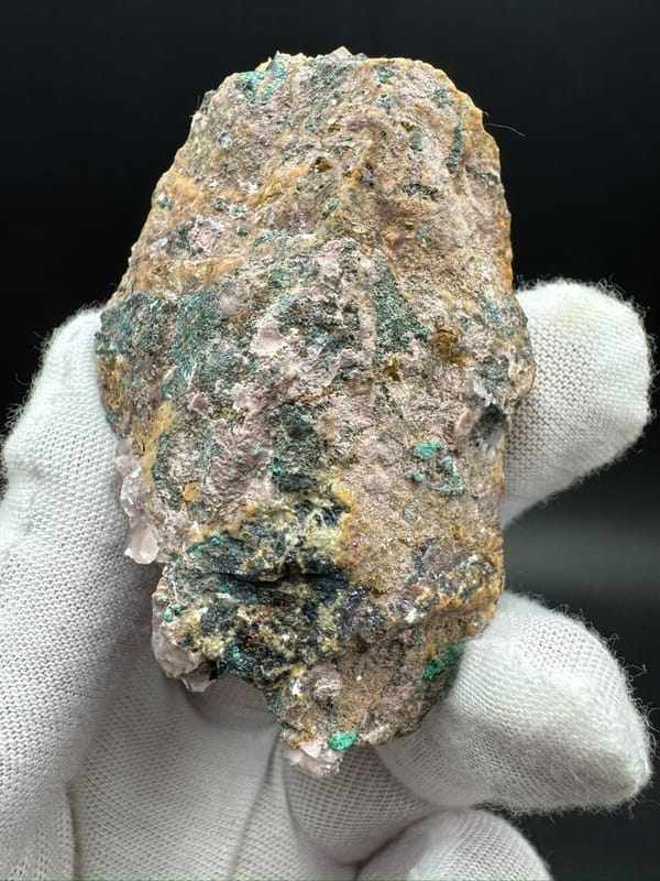Malachite from Anhui, China, individual mineral specimen view 6