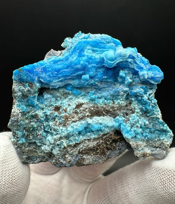 Gibbsite from Guizhou, China, individual mineral specimen view 1