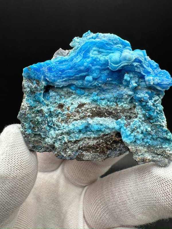 Gibbsite from Guizhou, China, individual mineral specimen view 6