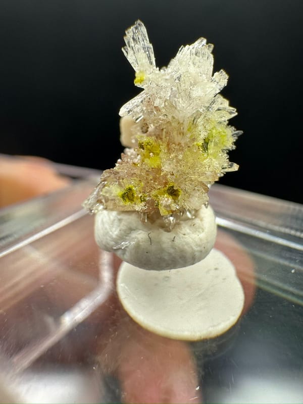 Creedite from Guizhou, China, individual mineral specimen view 3