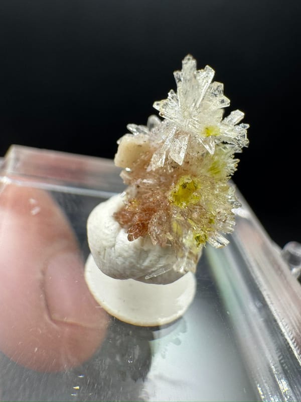 Creedite from Guizhou, China, individual mineral specimen view 5
