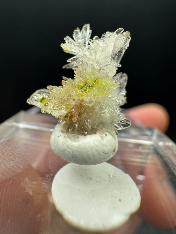 Creedite from Guizhou, China, individual mineral specimen view 6