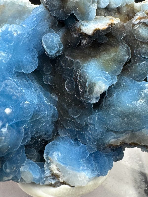 Plumbogummite from Guangxi, China, individual mineral specimen view 3