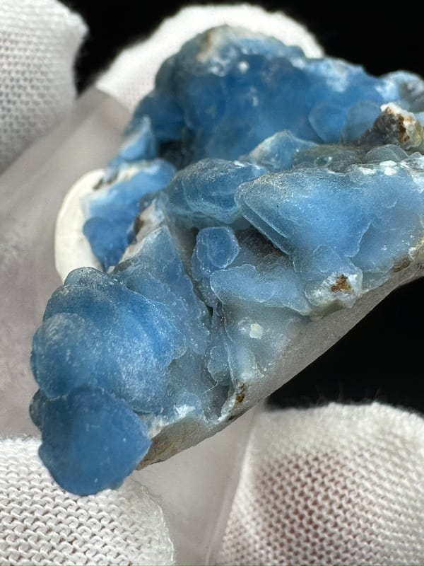 Plumbogummite from Guangxi, China, individual mineral specimen view 5
