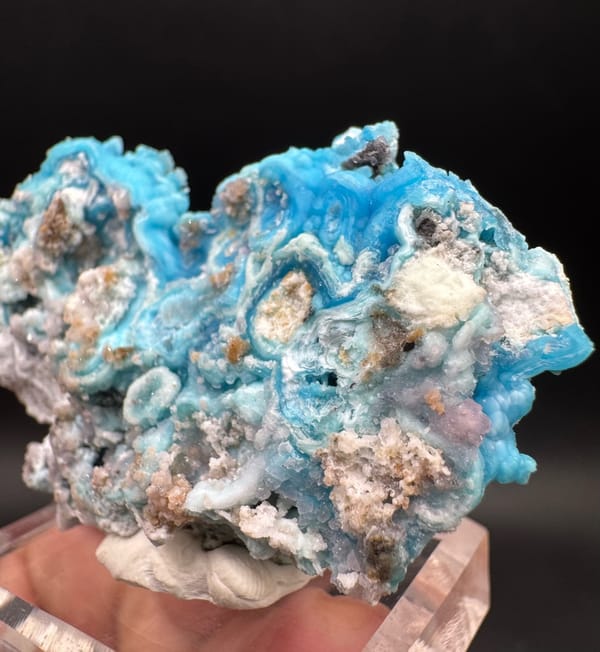 Gibbsite from Qinglong Co., Guizhou, China, individual mineral specimen view 4