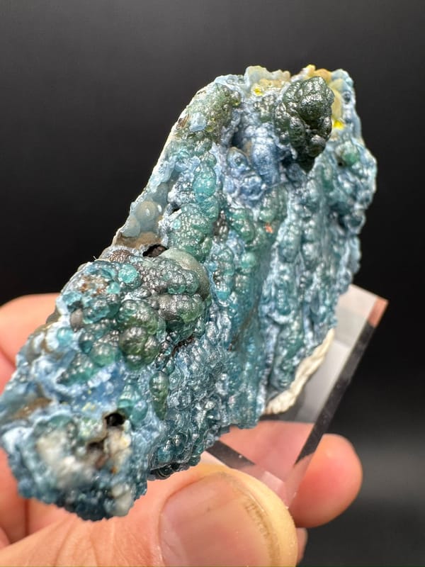 Plumbogummite from Guilin, Guangxi, China, individual mineral specimen view 7