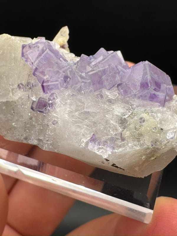 Fluorite from Yaogangxian Mine, Yizhang Co., Hunan, China, individual mineral specimen view 8