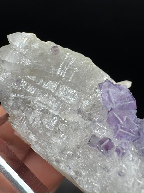 Fluorite from Yaogangxian Mine, Yizhang Co., Hunan, China, individual mineral specimen view 9