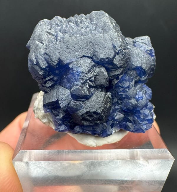 Fluorite from Inner Mongolia, China, individual mineral specimen view 1