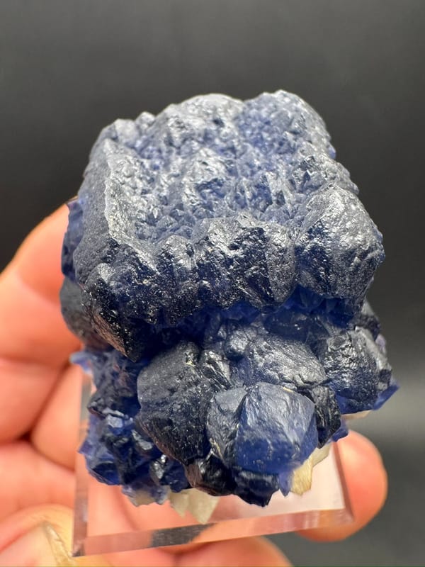 Fluorite from Inner Mongolia, China, individual mineral specimen view 5